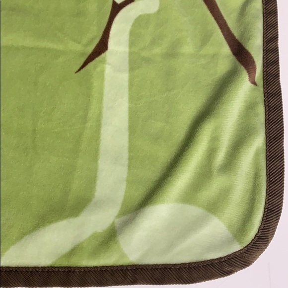 Cocalo Baby Reversible cozy fleece safari jungle baby receiving blanket - Picture 3 of 8